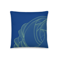 Curious Lines II Basic Pillow