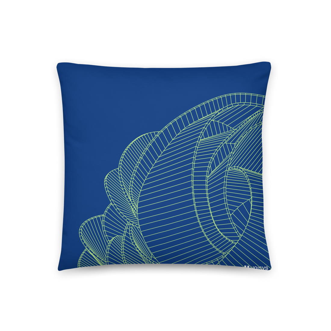 Curious Lines II Basic Pillow