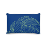 Curious Lines II Basic Pillow