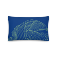 Curious Lines II Basic Pillow