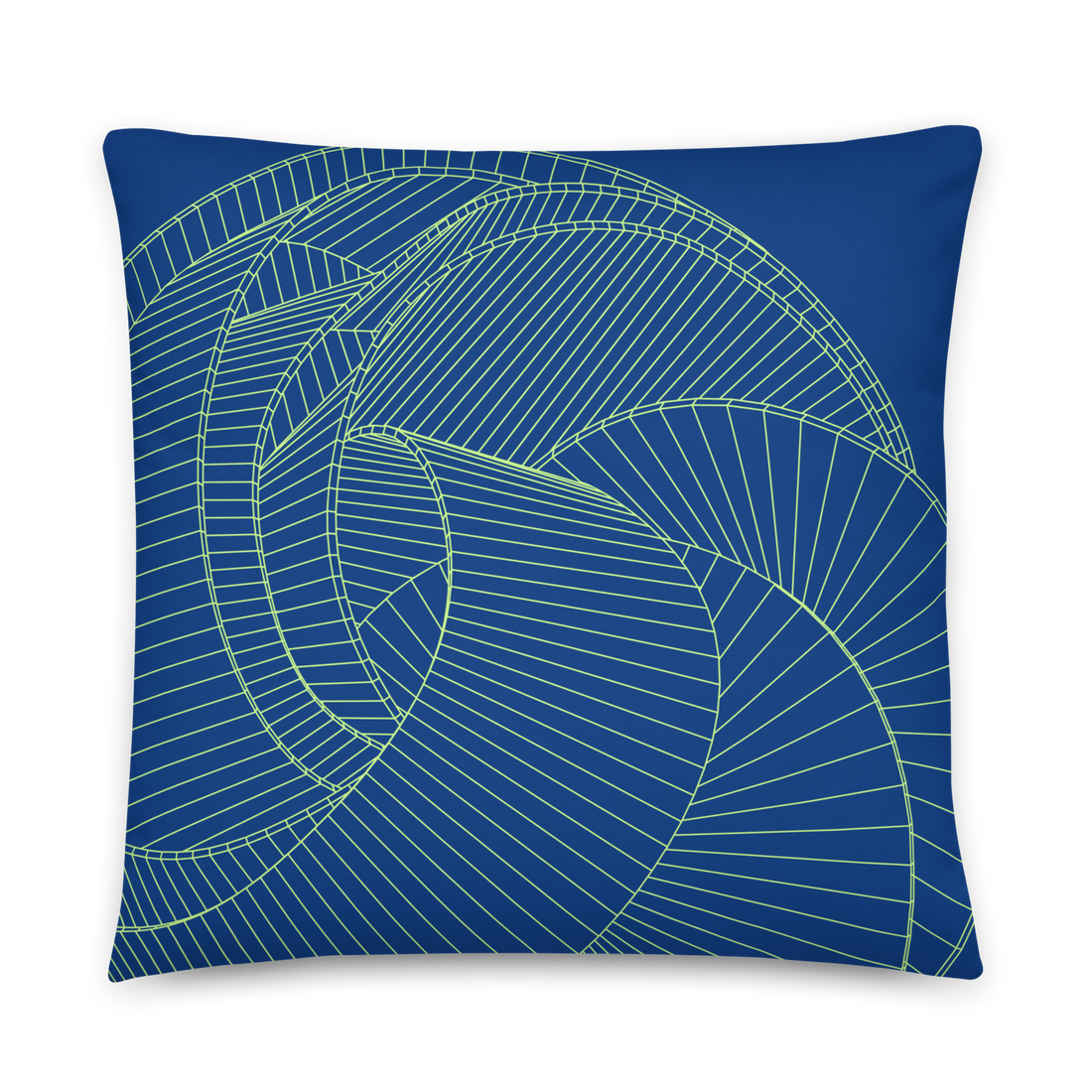 Curious Lines II Basic Pillow