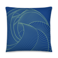 Curious Lines II Basic Pillow