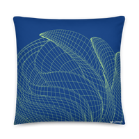 Collaborative Lines II Pillow