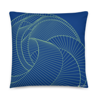 Curious Lines II Basic Pillow
