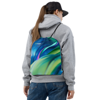 Curious Drawstring Bag