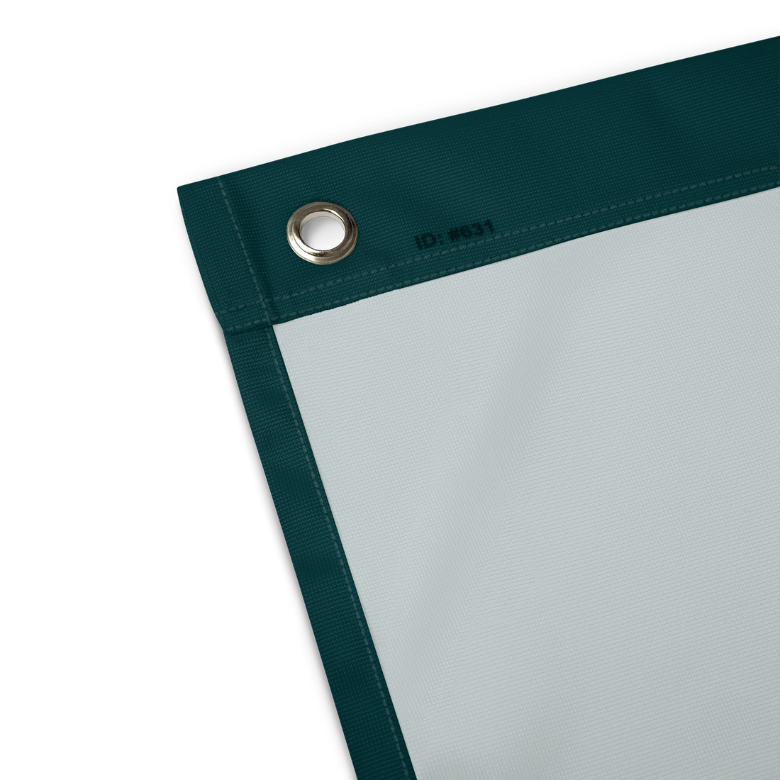 Bold Teal Horizontal Flag