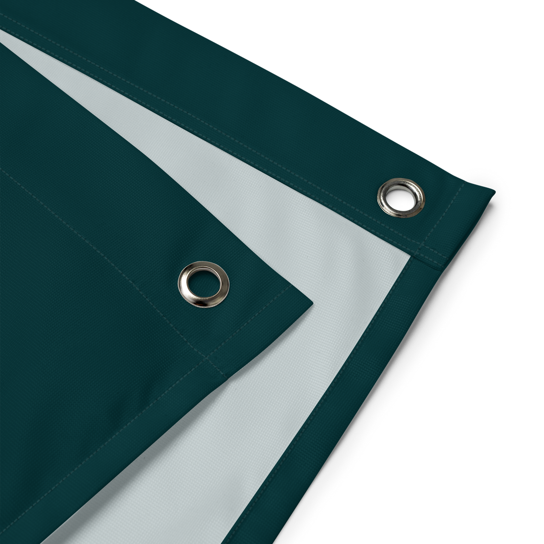Bold Teal Horizontal Flag