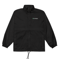 Unisex Embroidered Windbreaker