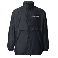 Unisex Embroidered Windbreaker