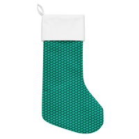 Signature Teal Christmas stocking