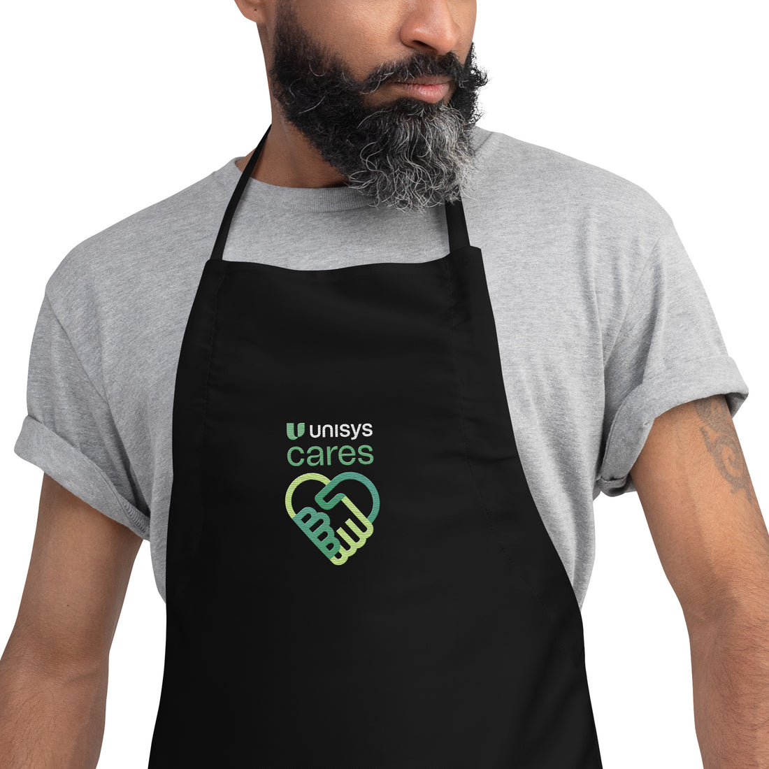 Unisys Cares Embroidered Apron