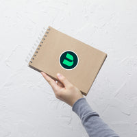 Unisys U Symbol Propel Mint/Bold Teal Stickers