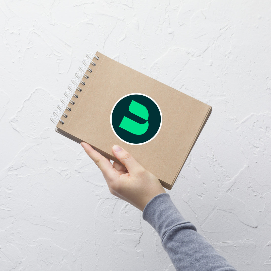 Unisys U Symbol Propel Mint/Bold Teal Stickers