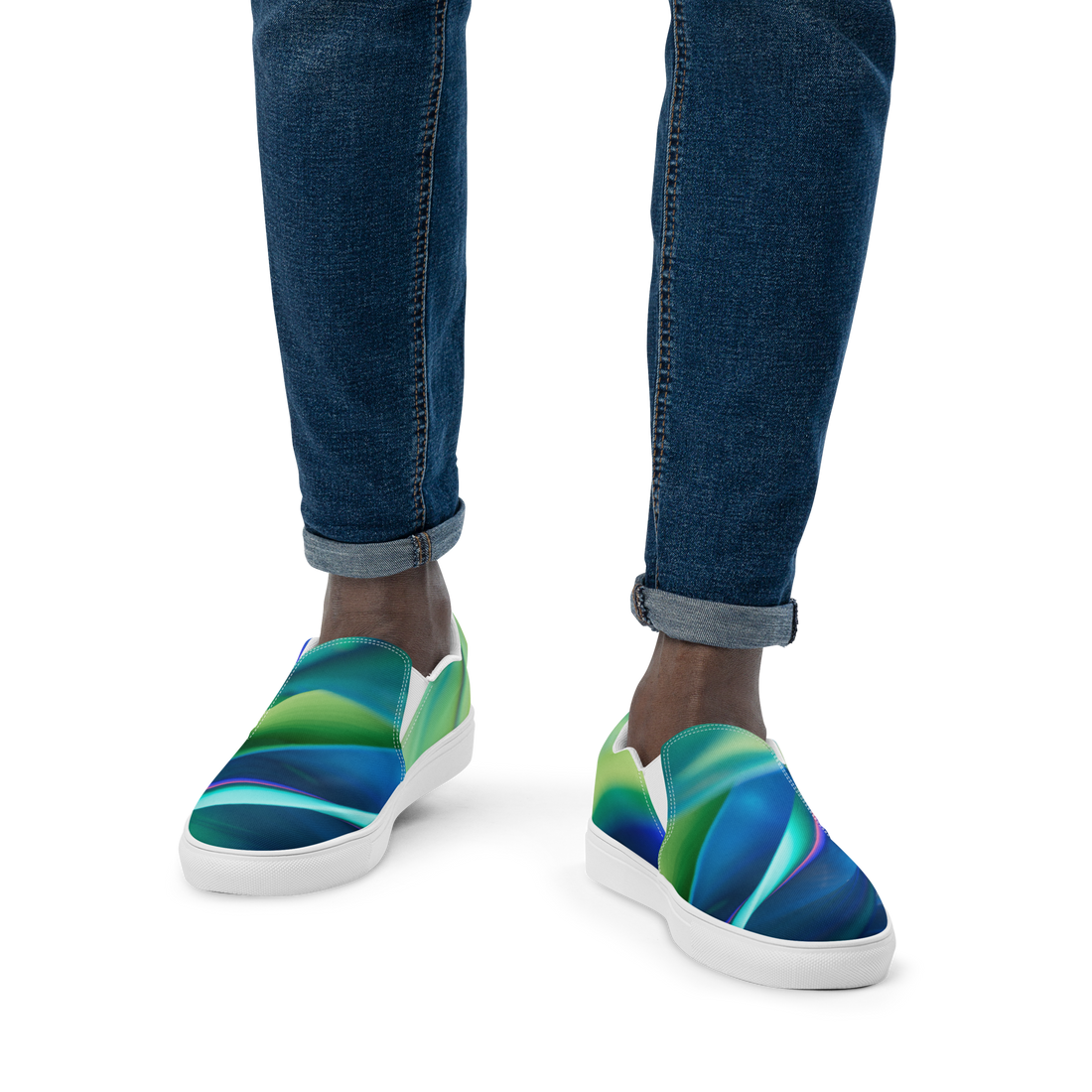 Curious Men’s Slip-On Canvas Shoes