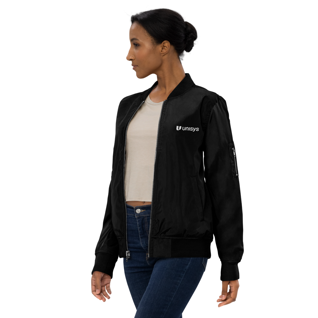 Premium Unisex Recycled Bomber Jacket
