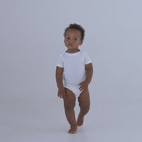 Bella + Canvas 100B Baby Jersey Short Sleeve One Piece.mp4