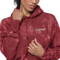 Unisex Embroidered Champion Tie-dye Hoodie