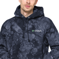 Unisex Embroidered Champion Tie-dye Hoodie