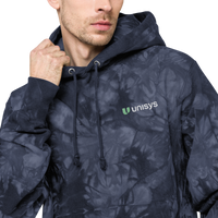 Unisex Embroidered Champion Tie-dye Hoodie