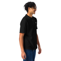 Unisex Embroidered Pique Polo Shirt