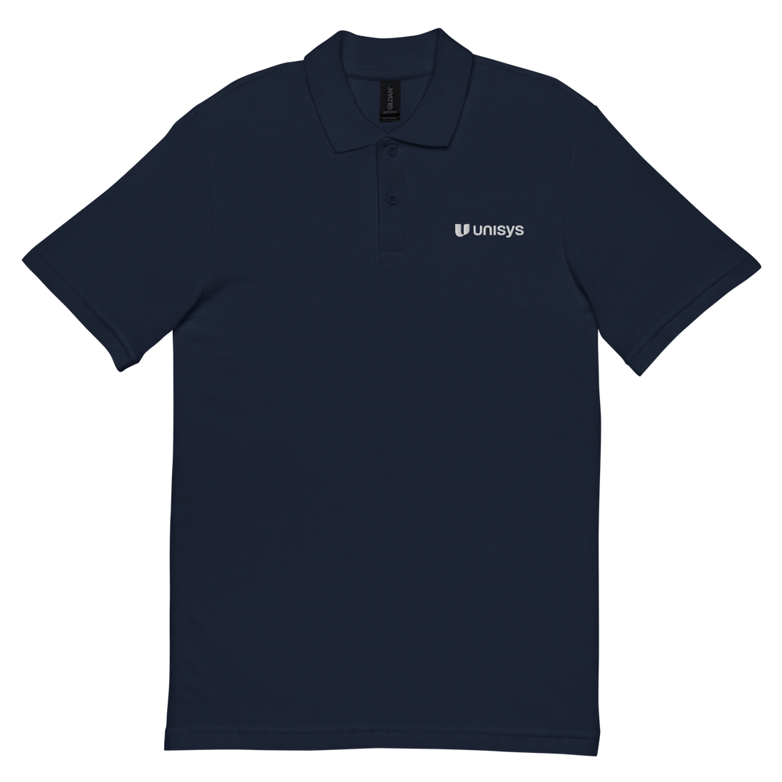 Unisex Embroidered Pique Polo Shirt