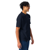 Unisex Embroidered Pique Polo Shirt