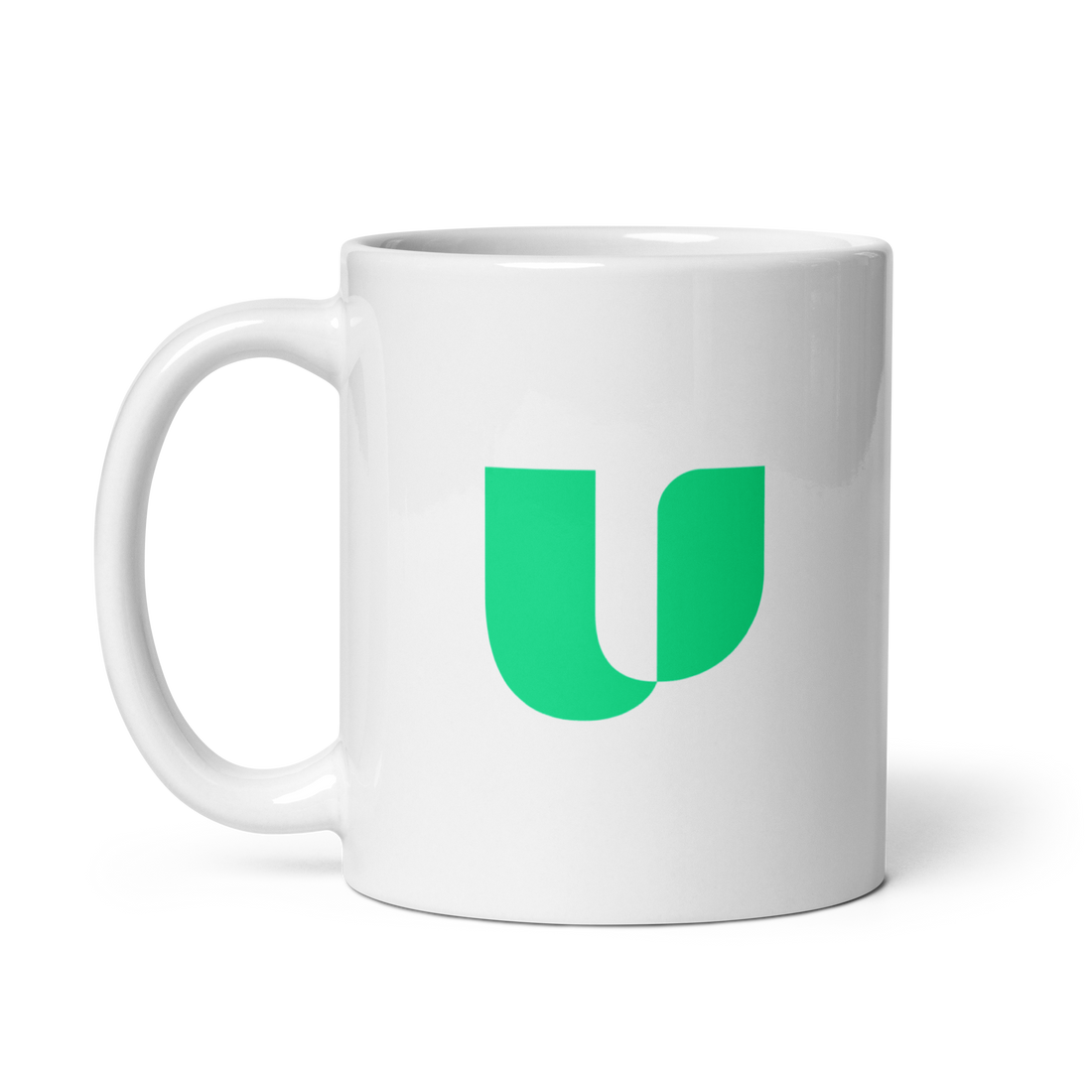 Signature White Glossy Mug