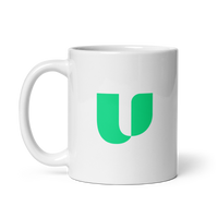 Signature White Glossy Mug