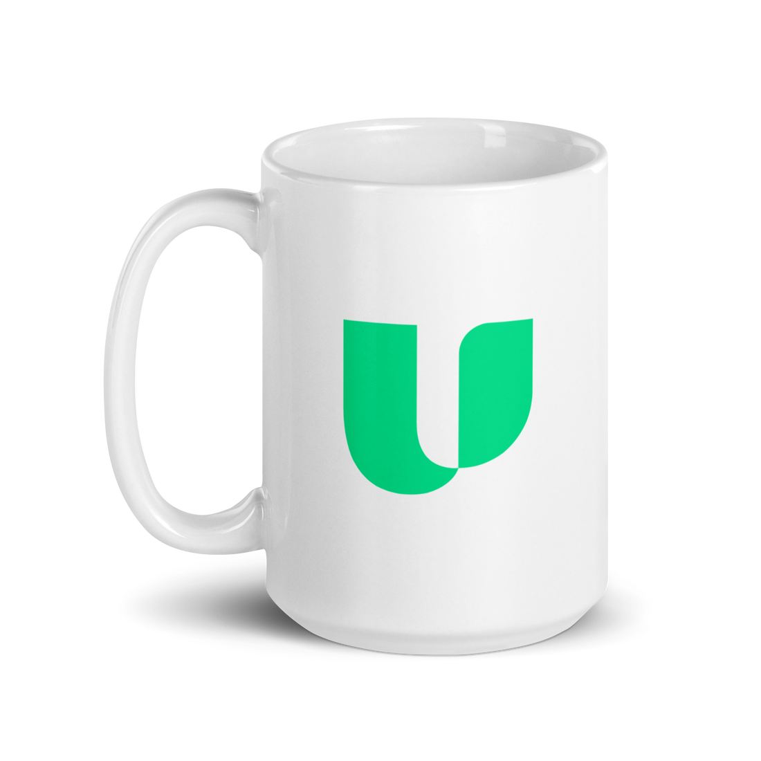 Signature White Glossy Mug