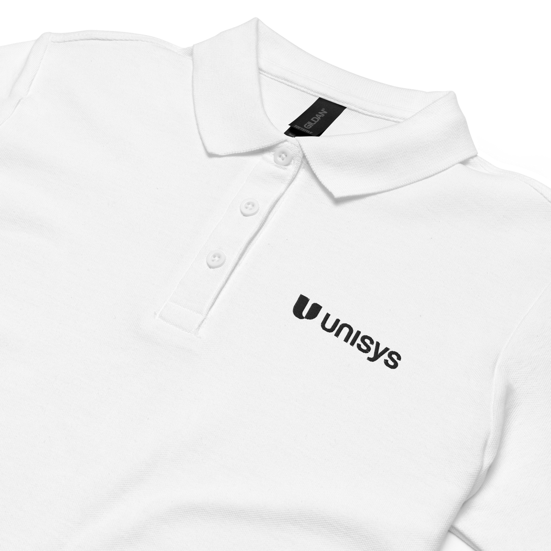 Women’s Embroidered Pique Polo Shirt