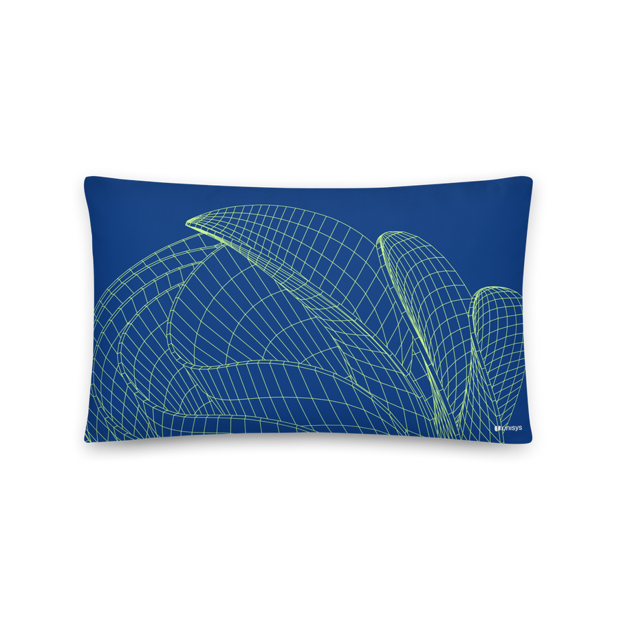 Collaborative Lines II Pillow