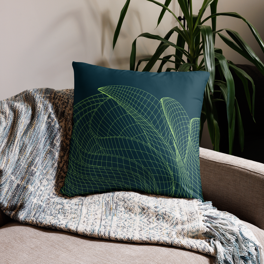 Collaborative Lines I Pillow