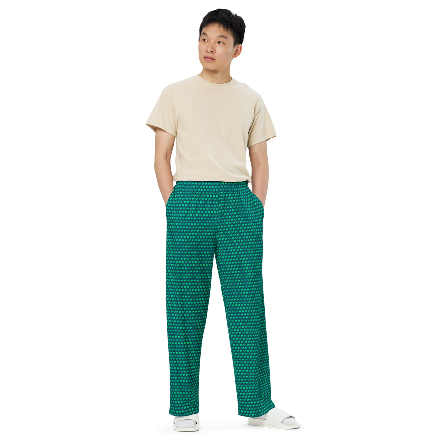 Signature I Unisex Wide-Leg Pants