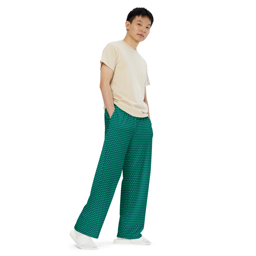 Signature I Unisex Wide-Leg Pants