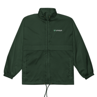 Unisex Embroidered Windbreaker