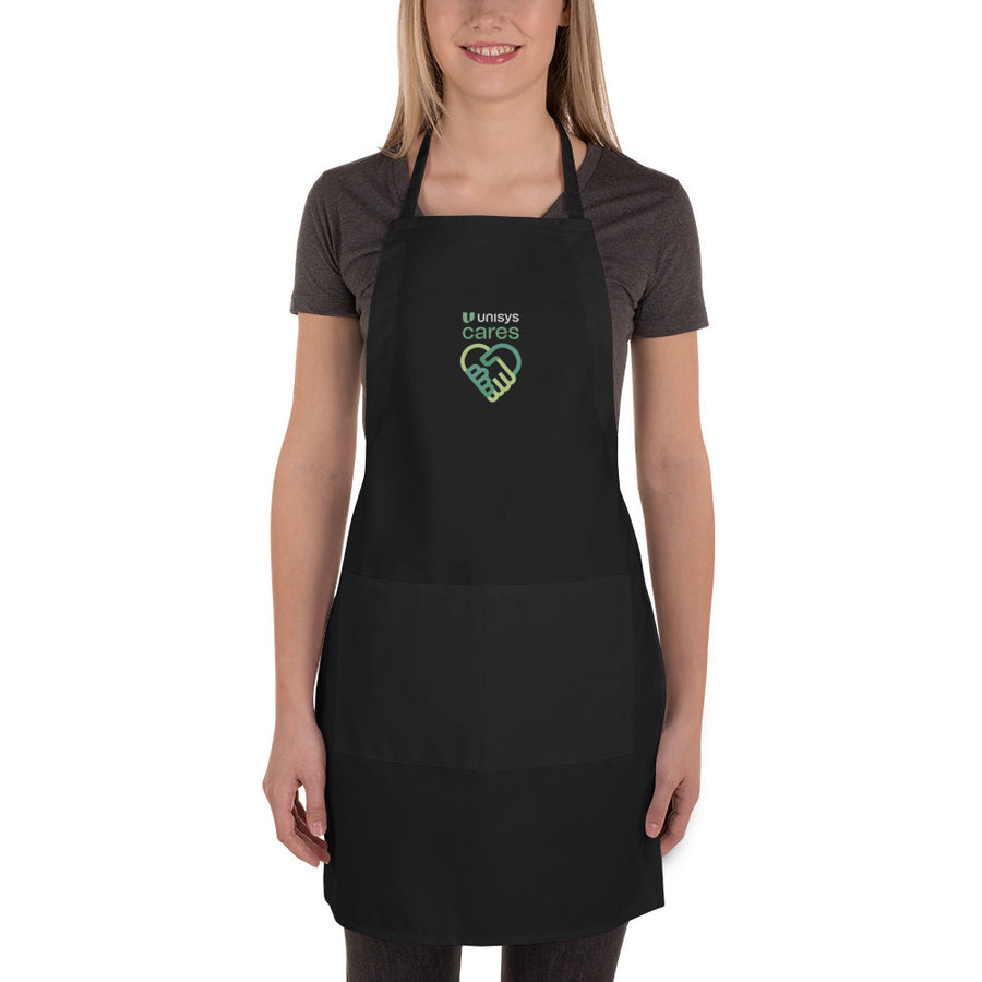 Unisys Cares Embroidered Apron