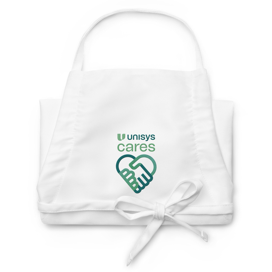 Unisys Cares Embroidered Apron