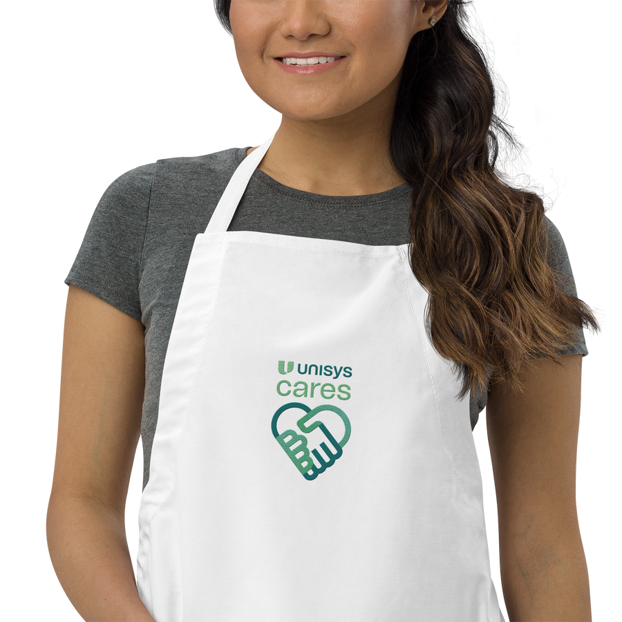Unisys Cares Embroidered Apron