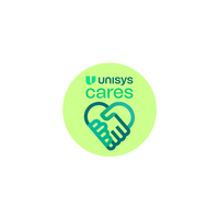 Unisys Cares Stickers (Melon)