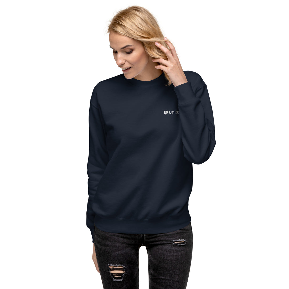 Unisex Embroidered Premium Sweatshirt