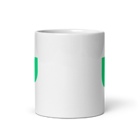 Signature White Glossy Mug