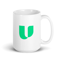 Signature White Glossy Mug